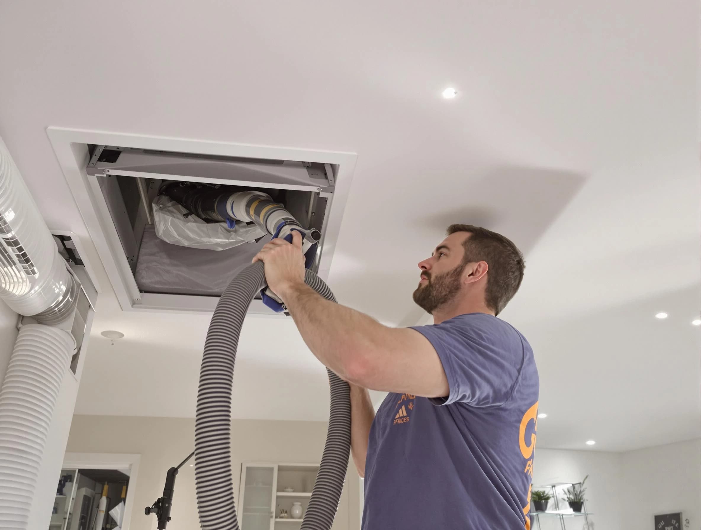 Precision indoor duct cleaning by Rockwood Air Duct Cleaning in Rockwood
