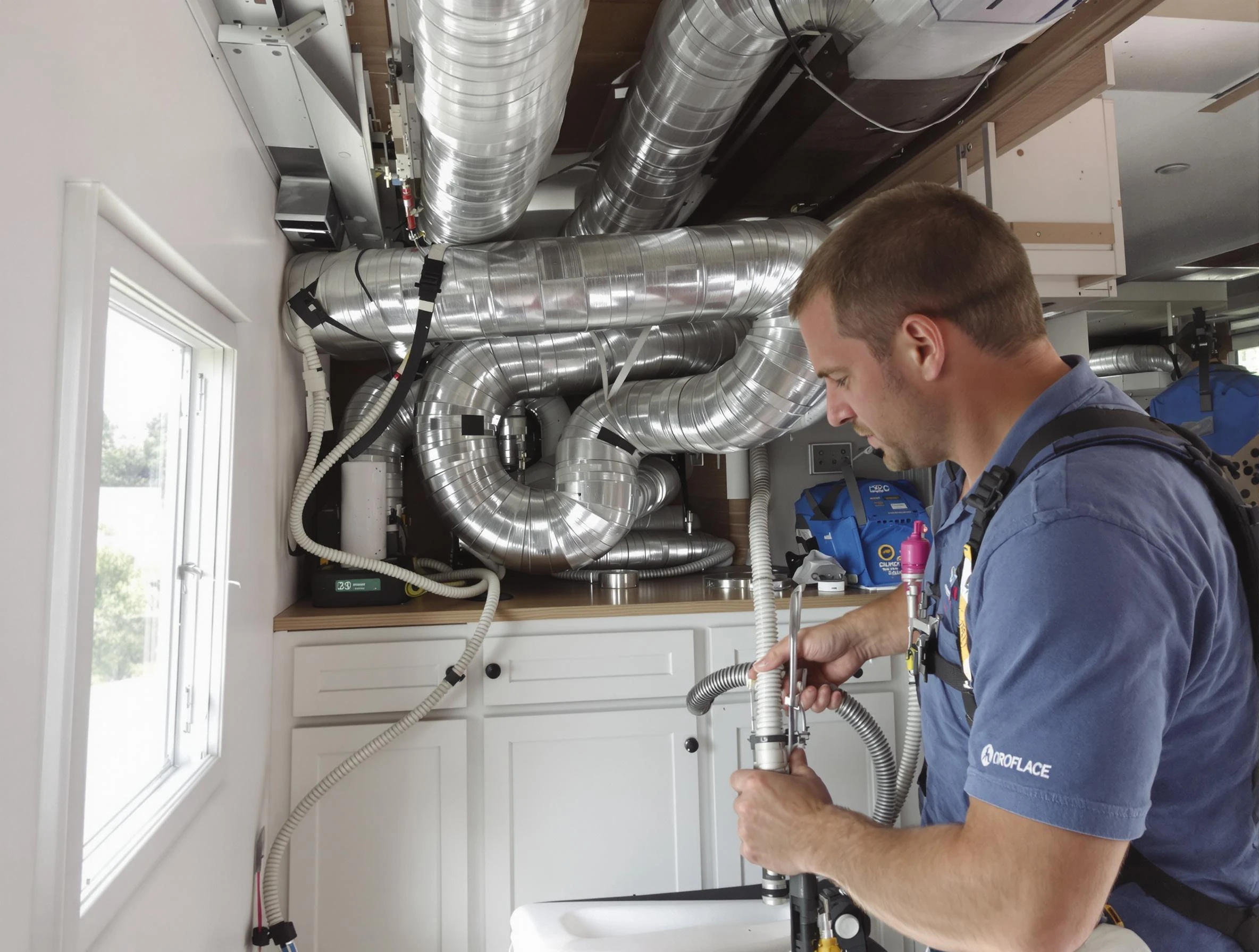 Mobile Home Air Duct Cleaning in Rockwood