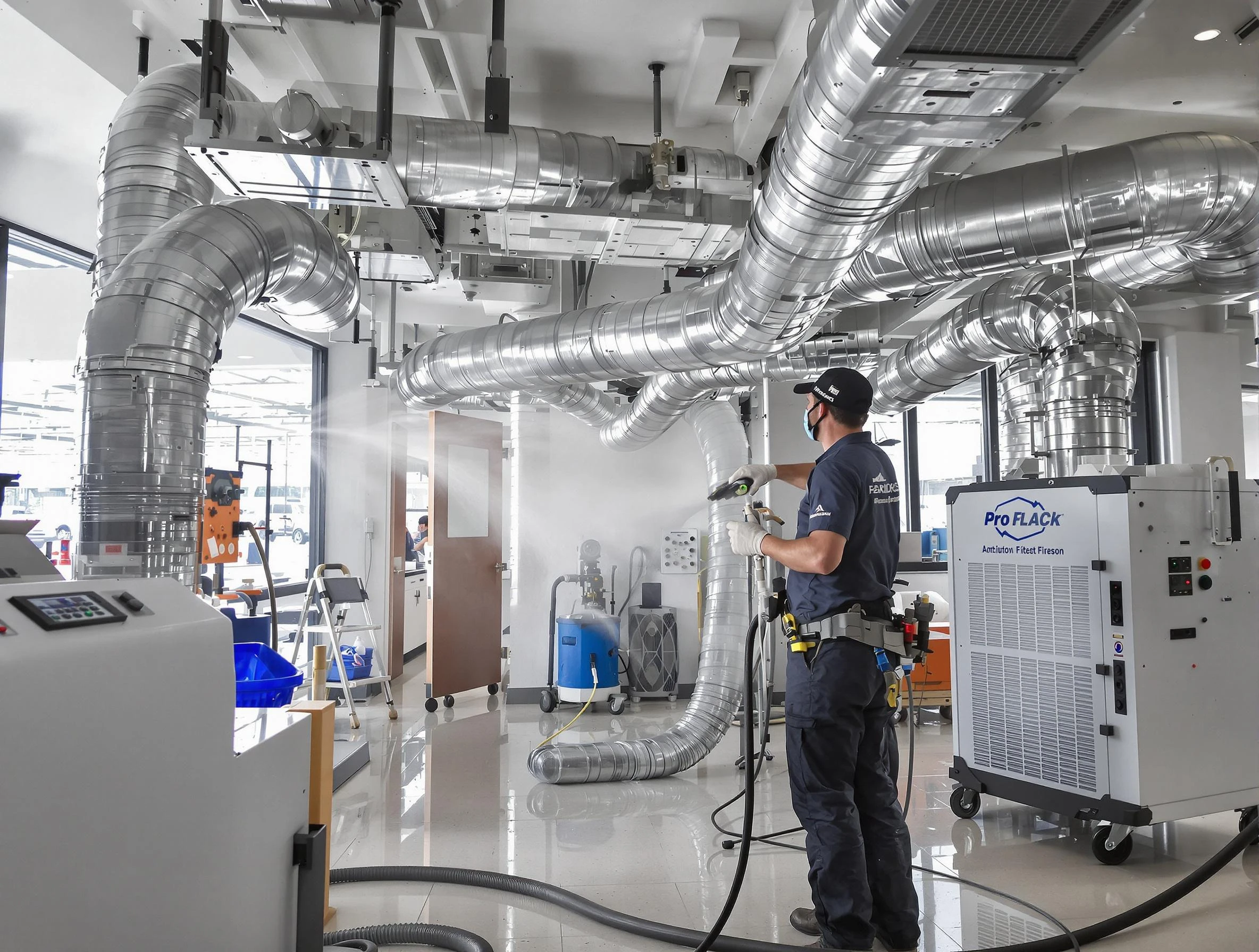 Negative Pressure Air Duct Cleaning in Rockwood