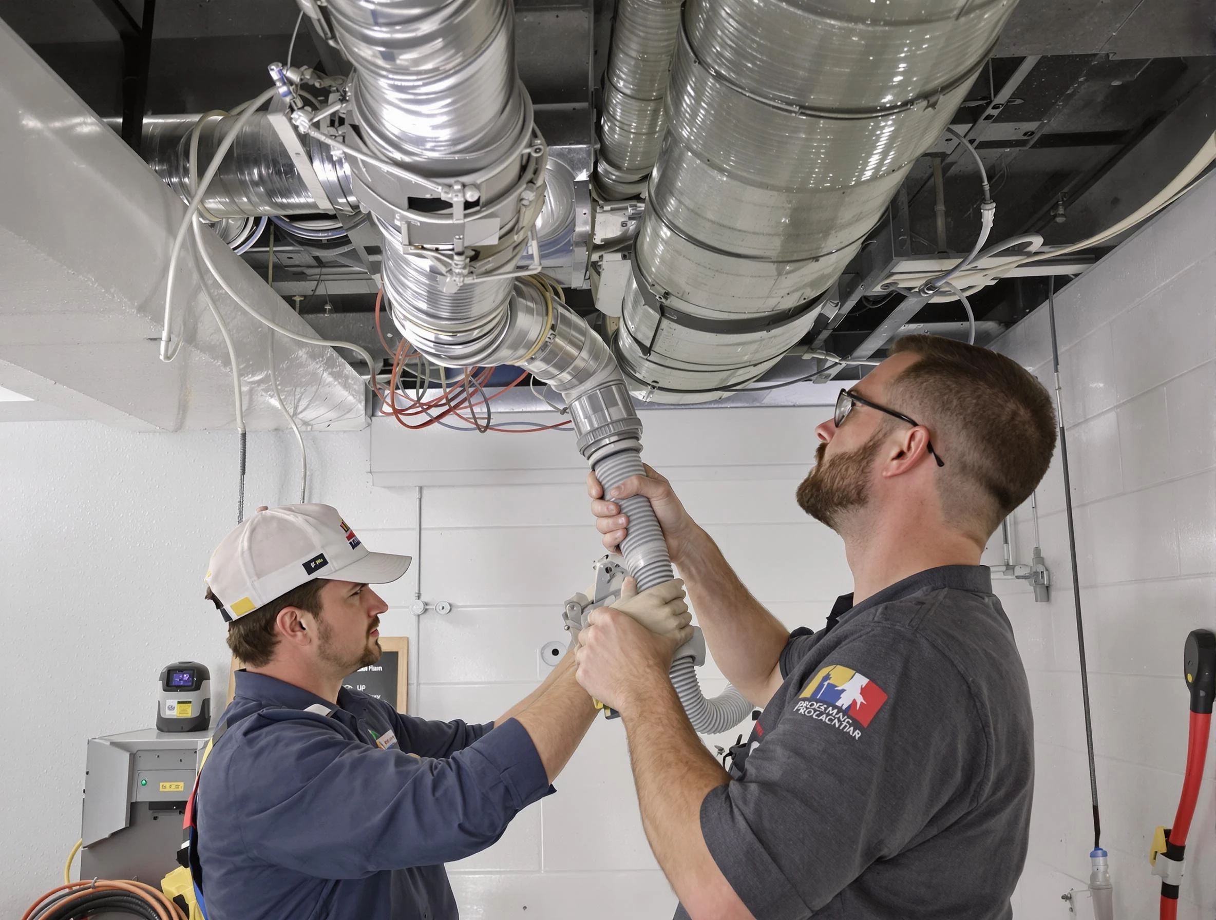 Rockwood Air Duct Cleaning technician performing thorough AC duct cleaning in Rockwood