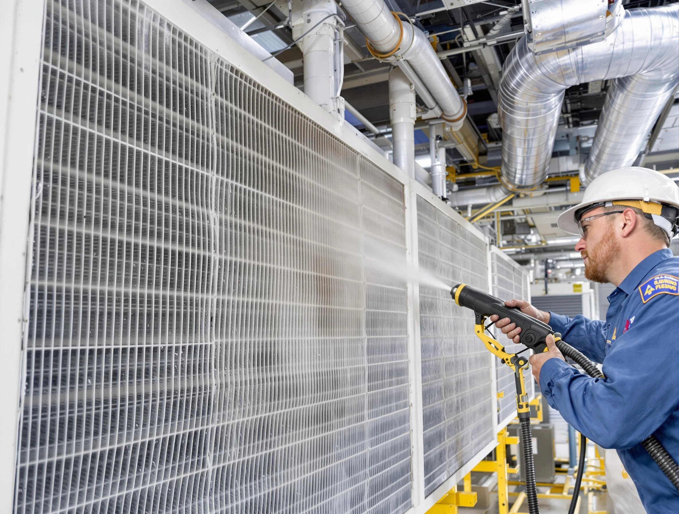 Professional commercial coil cleaning by Rockwood Air Duct Cleaning in Rockwood