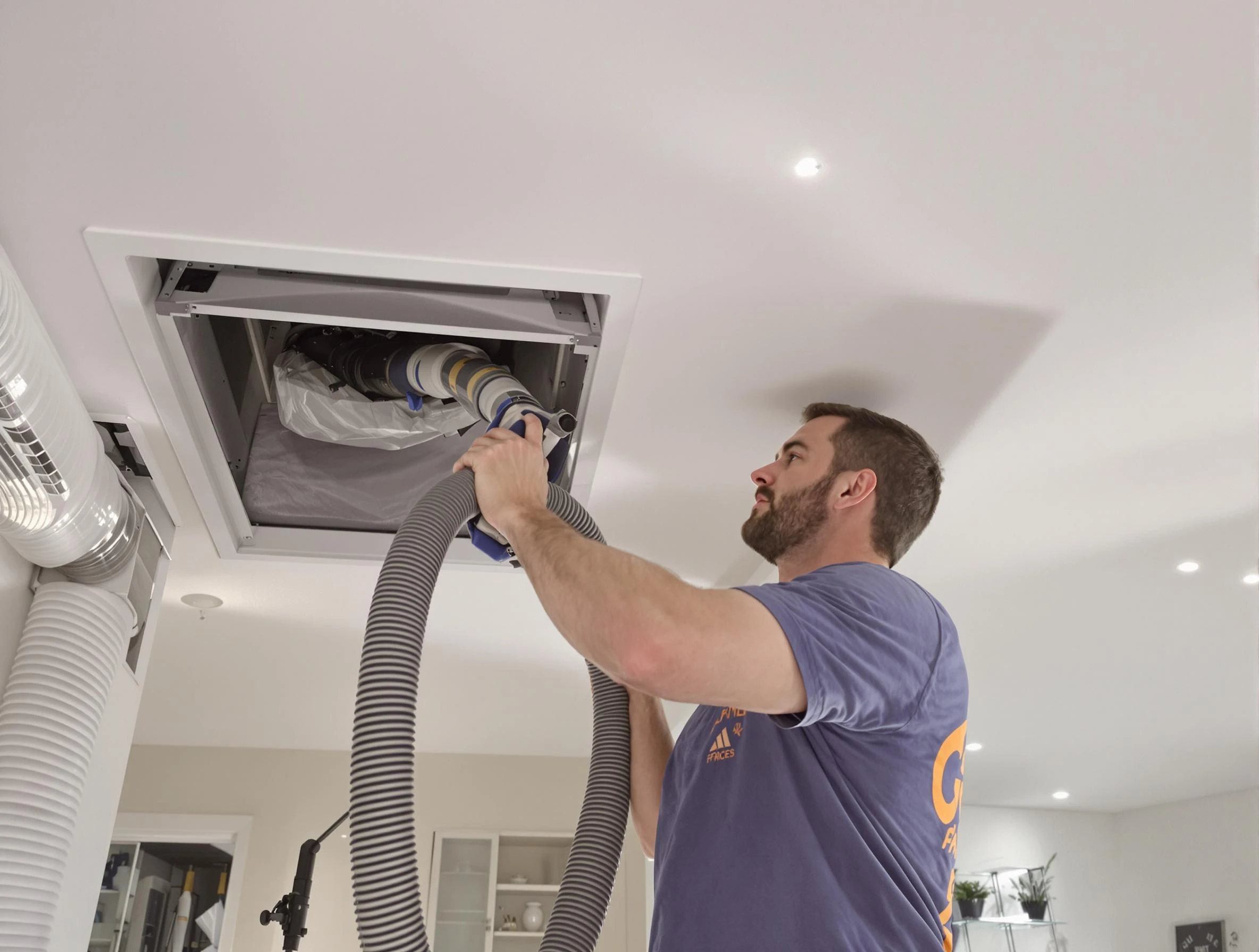 Precision indoor duct cleaning by Rockwood Air Duct Cleaning in Rockwood